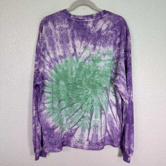 BDG Urban Outfitters Shirt Mens Medium Tie Dye Do What Makes You Happy Bunny Tee - Picture 2 of 9